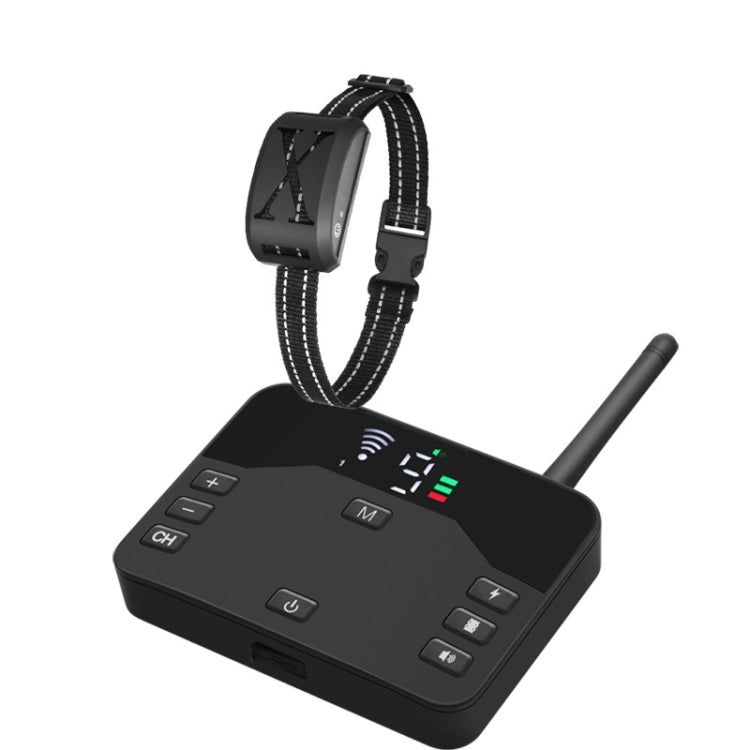 2-In-1 Electric Dog Fence & Remote Training Collar Adjustable Vibration & Shock For 1 Dog(Black) - Training Aids by PMC TechLife | Online Shopping South Africa | PMC TechLife | Buy Now Pay Later Mobicred