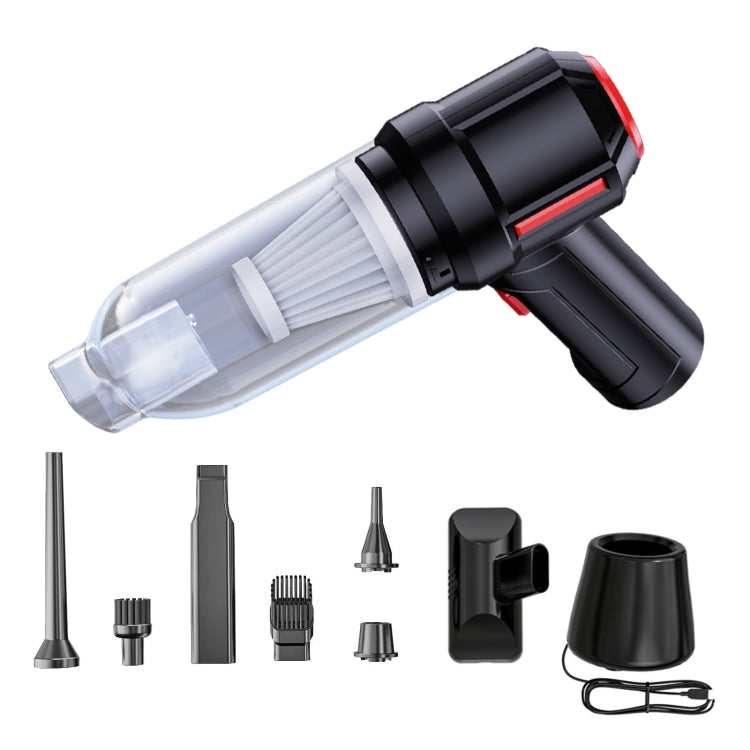 SUITU  ST-6629 3 In 1 5500pa Car Wireless Vacuum Cleaner Blowing Suction And Pumping 3 Modes Black -Seat Charge - free shipping - PMC TechLife - Order now!