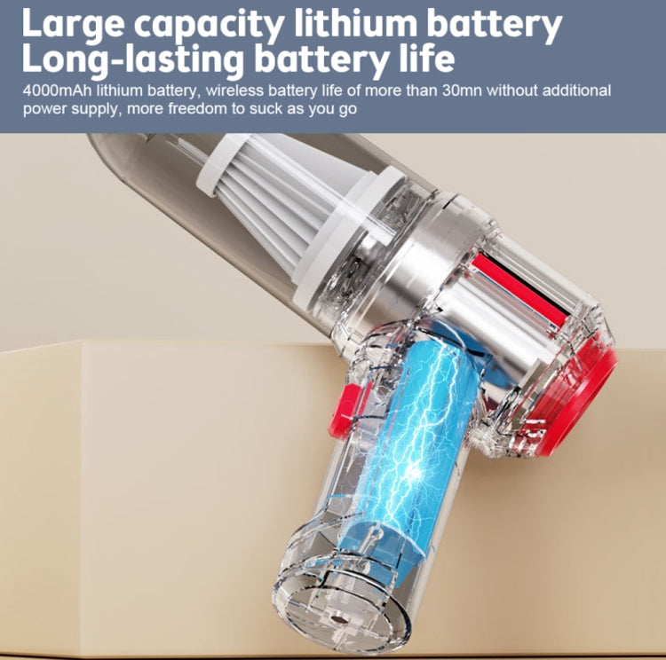 SUITU  ST-6629 3 In 1 5500pa Car Wireless Vacuum Cleaner Blowing Suction And Pumping 3 Modes Black -USB Cable - Vacuum Cleaner by SUITU | Online Shopping South Africa | PMC TechLife | Buy Now Pay Later Mobicred