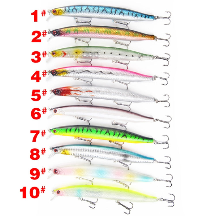XY-256 19.1g/13.5cm Long Casting Sinking Minnow Fake Bait(1) - Fishing Lures by PMC TechLife | Online Shopping South Africa | PMC TechLife | Buy Now Pay Later Mobicred
