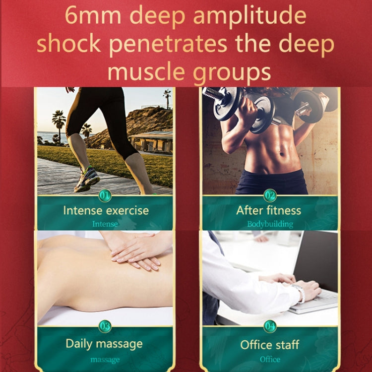 M02 Portable Fitness Multi-Gear Household Mini Fascial Massager(Black) - free shipping - PMC TechLife - Order now!