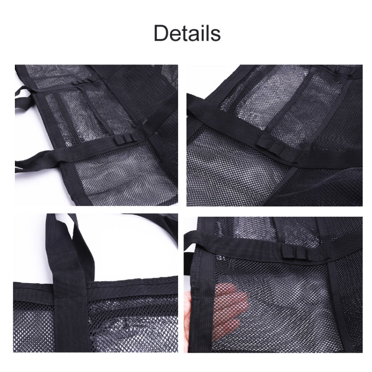 Large Capacity Mesh Swimming Tote Beach Bag(Black) - Storage Bags by PMC TechLife | Online Shopping South Africa | PMC TechLife | Buy Now Pay Later Mobicred
