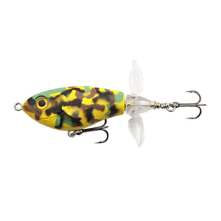 DF080 16g Double Paddle Tractor Surface Tether Roadrunner Fake Lure Long-distance Casting Lure(Camouflage) - Fishing Lures by PMC TechLife | Online Shopping South Africa | PMC TechLife | Buy Now Pay Later Mobicred