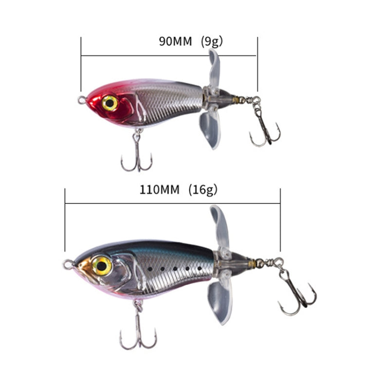 DF065 9g Double Paddle Tractor Surface Tether Roadrunner Fake Lure Long-distance Casting Lure(Champagne) - Fishing Lures by PMC TechLife | Online Shopping South Africa | PMC TechLife | Buy Now Pay Later Mobicred