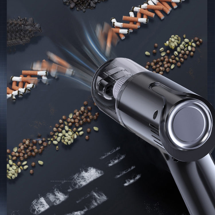 ST-8001CG 7.4V  4000mah White 50W Wireless Handheld Large Suction Car Vacuum Cleaner - free shipping - PMC TechLife - Order now!