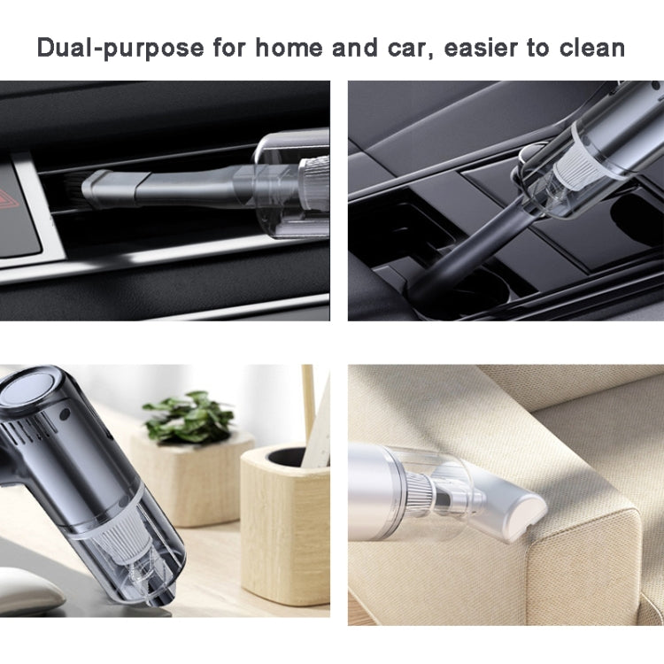 ST-8001EG 11.1V 6000mah White 50W Wireless Handheld Large Suction Car Vacuum Cleaner - Vacuum Cleaner by SUITU | Online Shopping South Africa | PMC TechLife | Buy Now Pay Later Mobicred