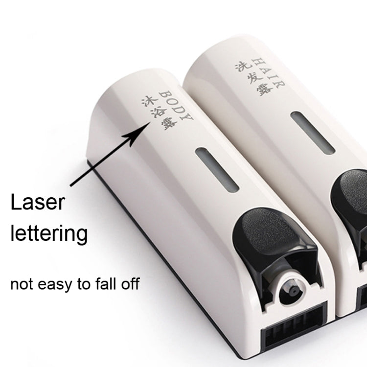 Round Wall Mounted Manual Press Soap Dispenser Shampoo Bottle Hand Wash Body Wash Dispenser, Specification: Three Head Golden - free shipping - PMc TechLife - Order now!