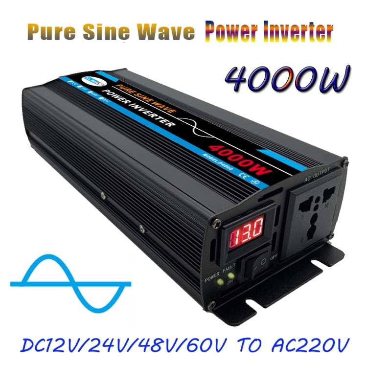 4000W (Actual 800W) 48V to 220V High Power Car Sine Wave Inverter Power Converter - Pure Sine Wave by PMC TechLife | Online Shopping South Africa | PMC TechLife | Buy Now Pay Later Mobicred