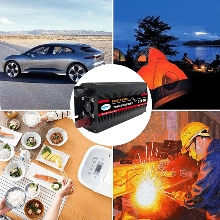 4000W (Actual 800W) 48V to 220V High Power Car Sine Wave Inverter Power Converter - Pure Sine Wave by PMC TechLife | Online Shopping South Africa | PMC TechLife | Buy Now Pay Later Mobicred