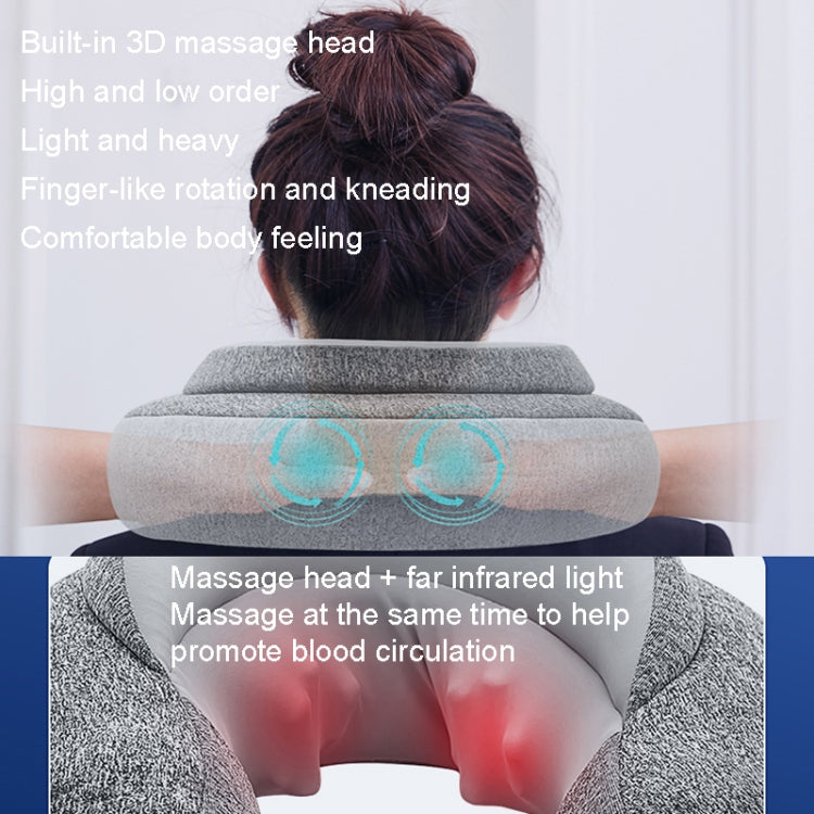 uNeck Air 3 Generations Portable Cervical Massager Inflatable Hot Compress Airbag U Pillow - free shipping - PMC TechLife - Order now!