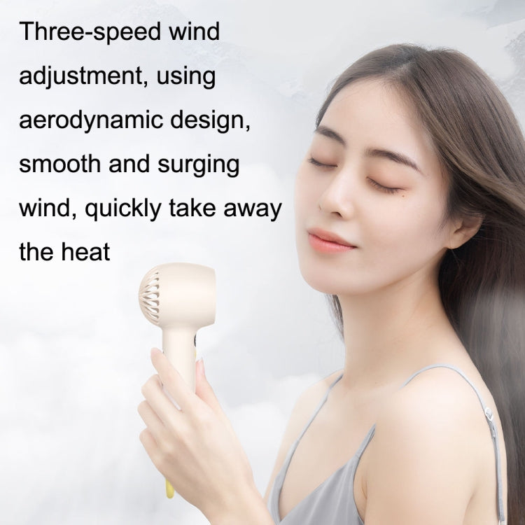 F2302 Handheld Portable Mini USB Office Student Fan with Hook(Purple) - free shipping - PMC Jewellery - Order now!