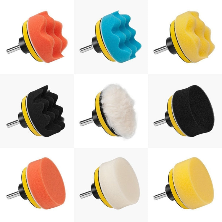 22 In 1 3 Inch Polishing Waxing Pad Sponge Buffing Kit - Polishing Machine & Accessories by PMC TechLife | Online Shopping South Africa | PMC TechLife | Buy Now Pay Later Mobicred