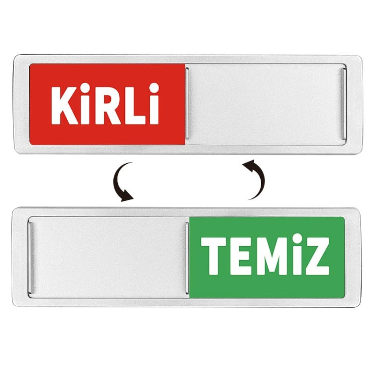 Dishwasher Magnet Clean Dirty Sign Double-Sided Refrigerator Magnet(Turkish) - Dish Washers & Accessories by PMc TechLife | Online Shopping South Africa | PMc TechLife | Buy Now Pay Later Mobicred