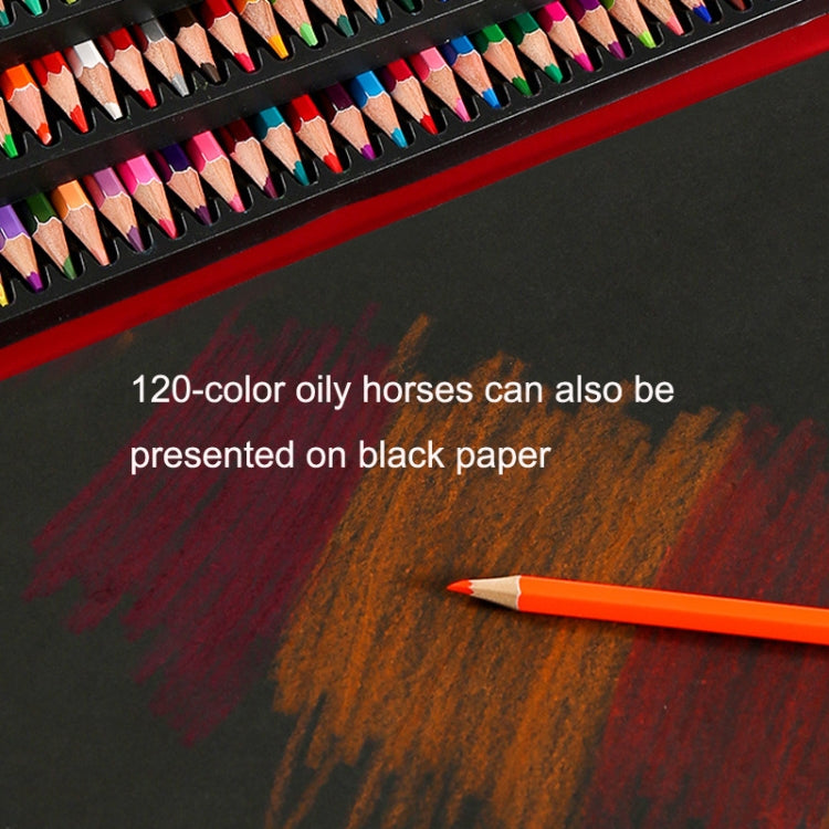 120 Colors Oil Colored Pencil Art Hand Drawn Set - Art Supplies by PMC TechLife | Online Shopping South Africa | PMC TechLife | Buy Now Pay Later Mobicred