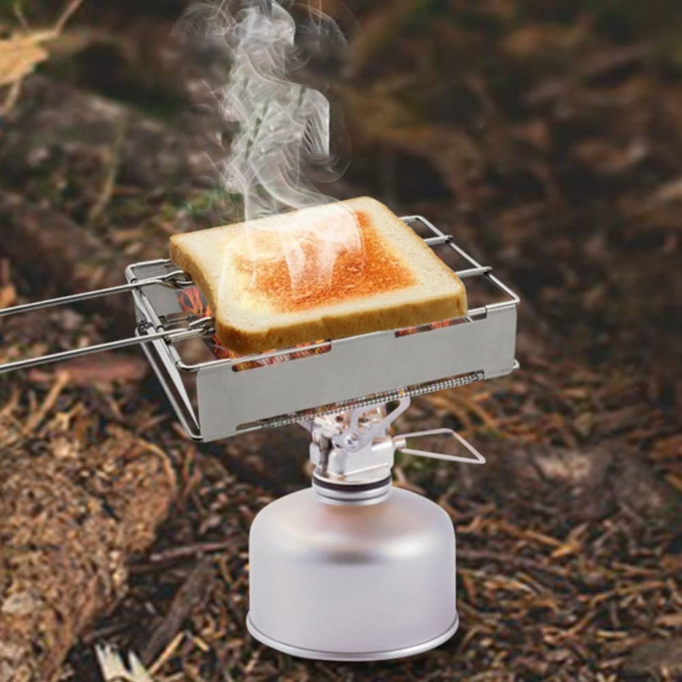 304 Stainless Steel Toaster Grill Toast Rack Foldable Sausage Rack Mini Stove - Cookwares & Tablewares by PMC TechLife | Online Shopping South Africa | PMC TechLife | Buy Now Pay Later Mobicred