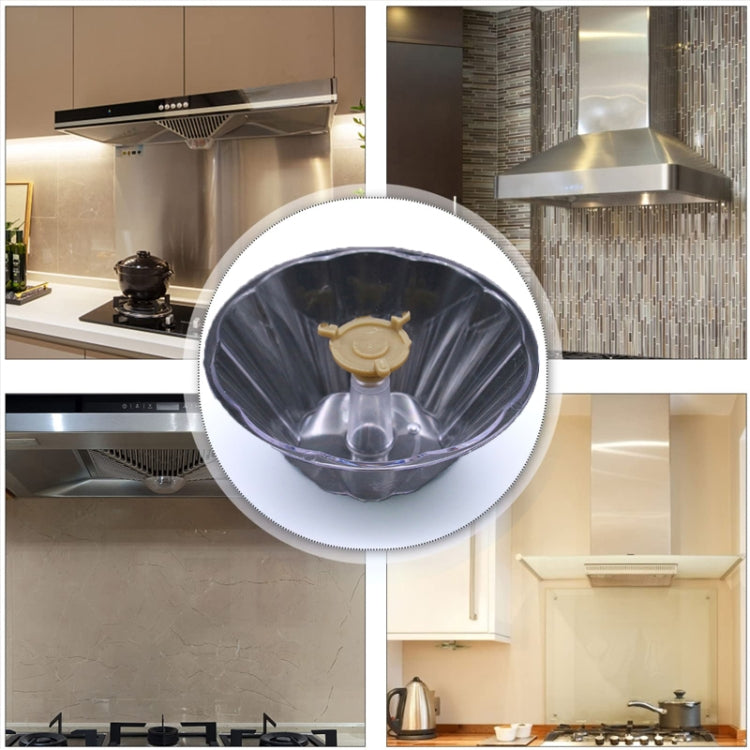 F009 Stainless Steel 3 Claw Round Oil Cup Range Hood Accessories Oil Connection Box - Range Hoods & Accessories by PMC TechLife | Online Shopping South Africa | PMC TechLife | Buy Now Pay Later Mobicred