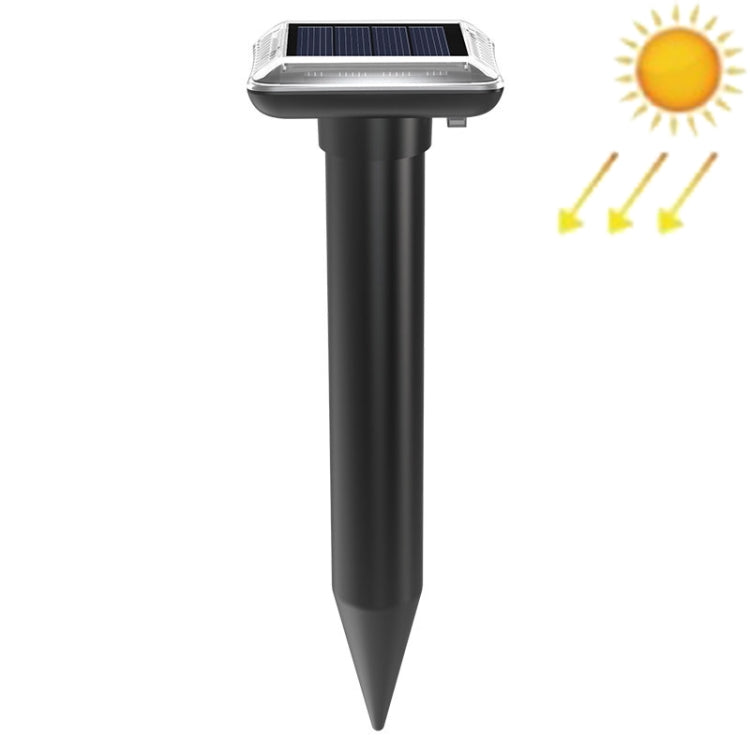 SJZ038 Outdoor Water-resistant Solar Ultrasonic Rat Repeller Ultrasonic Animal Repeller, Color: Black - Outdoor Insect Repellent by PMC TechLife | Online Shopping South Africa | PMC TechLife