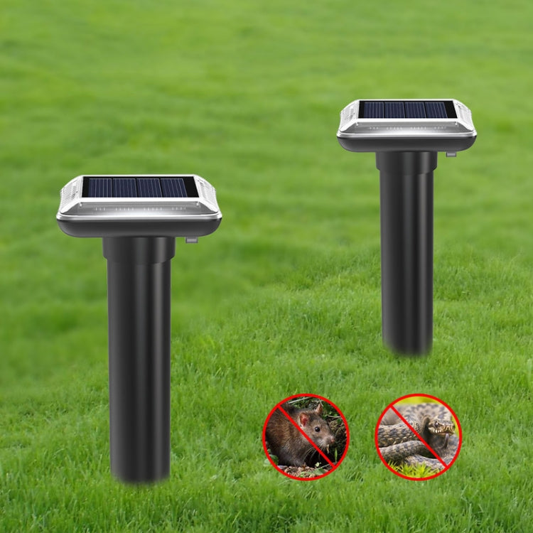 SJZ038 Outdoor Water-resistant Solar Ultrasonic Rat Repeller Ultrasonic Animal Repeller, Color: Black - Outdoor Insect Repellent by PMC TechLife | Online Shopping South Africa | PMC TechLife