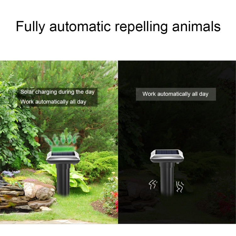 SJZ038 Outdoor Waterproof Solar Ultrasonic Rat Repeller Ultrasonic Animal Repeller, Color: Orange - Outdoor Insect Repellent by PMC TechLife | Online Shopping South Africa | PMC TechLife | Buy Now Pay Later Mobicred