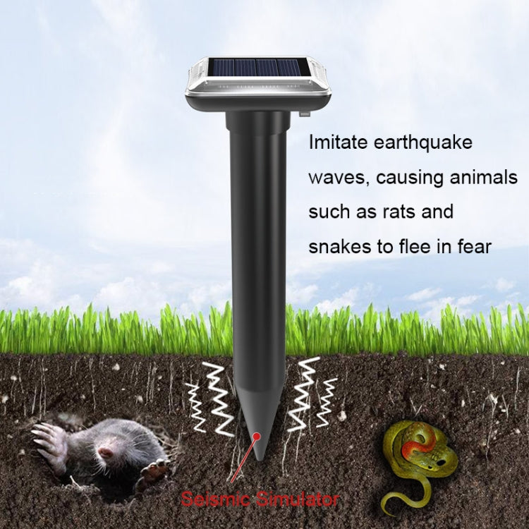 SJZ038 Outdoor Waterproof Solar Ultrasonic Rat Repeller Ultrasonic Animal Repeller, Color: Green - Outdoor Insect Repellent by PMC TechLife | Online Shopping South Africa | PMC TechLife