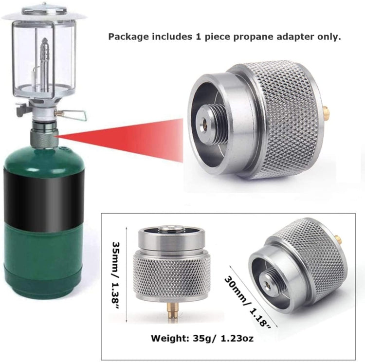 Portable Camping Stove Propane Tank Adapter American Standard Gas Burner Conversion Head - Cookwares & Tablewares by PMC TechLife | Online Shopping South Africa | PMC TechLife
