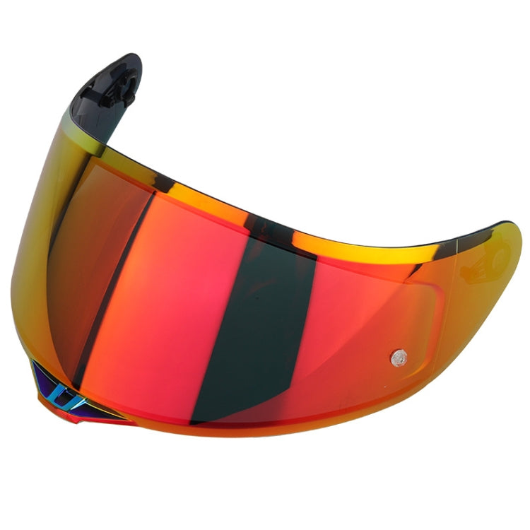 Motorcycle Helmet Lens with Anti-fog Spikes for SOMAN K1/K3SV/K5, Color: Dark Tea Revo Red - Helmets by PMC TechLife | Online Shopping South Africa | PMC TechLife | Buy Now Pay Later Mobicred