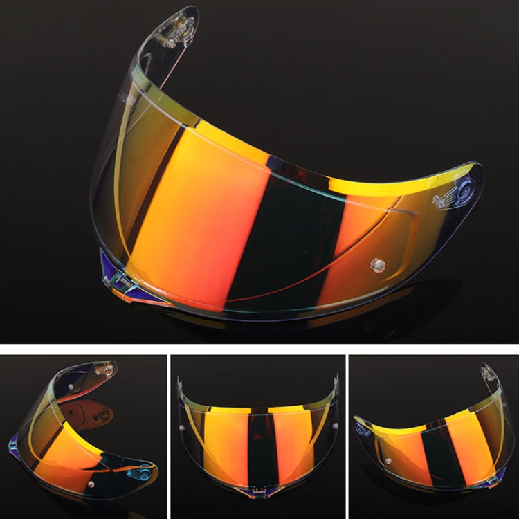 Motorcycle Helmet Lens with Anti-fog Spikes for SOMAN K1/K3SV/K5, Color: Dark Tea - Helmets by PMC TechLife | Online Shopping South Africa | PMC TechLife | Buy Now Pay Later Mobicred