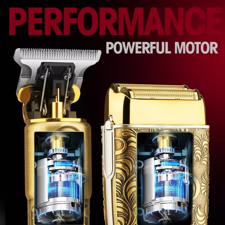 Men Bald Haircut 2 In 1 Electric Hair Clipper Waterproof Set(Gray) - free shipping - PMC TechLife - Order now!