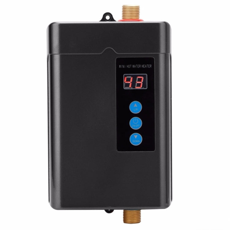 UK Plug 3000W  Electric Water Heater With Remote Control Adjustable Temperate(Black) - free shipping - PMC TechLife - Order now!