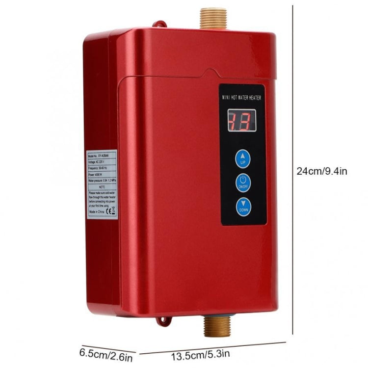 UK Plug 3000W  Electric Water Heater With Remote Control Adjustable Temperate(White) - free shipping - PMC TechLife - Order now!