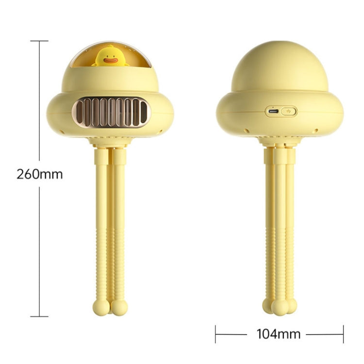 Shaking Head Stroller Fan Leafless Octopus Mute Portable Mini Fan Normal Version (White) - free shipping - PMC Jewellery - Order now!