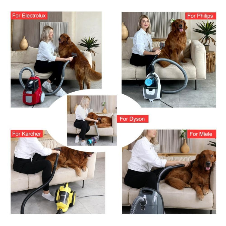 For Dyson Vacuum Cleaner Pet Hair Removal Brush Set, Spec: Set 2 - For Dyson Accessories by PMC TechLife | Online Shopping South Africa | PMC TechLife | Buy Now Pay Later Mobicred