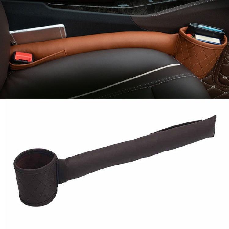 Car Seat Gap Leak-Proof Plugs Debris Storage Bag, Color: Dark Brown Co-pilot - free shipping - PMC TechLife - Order now!