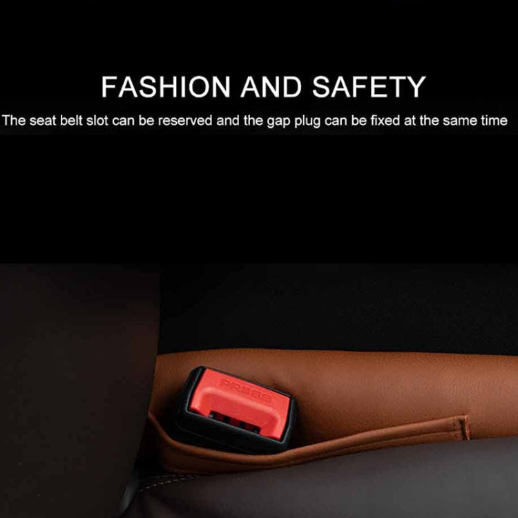 Car Seat Gap Leak-Proof Plugs Debris Storage Bag, Color: Beige Principal Driver - Stowing Tidying by PMC TechLife | Online Shopping South Africa | PMC TechLife | Buy Now Pay Later Mobicred