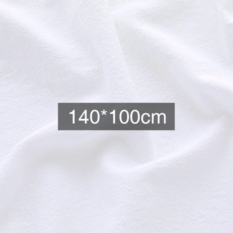 140 x 100cm Encrypted Texture Cotton Photography Background Cloth(White) - Solid Color by PMC TechLife | Online Shopping South Africa | PMC TechLife | Buy Now Pay Later Mobicred