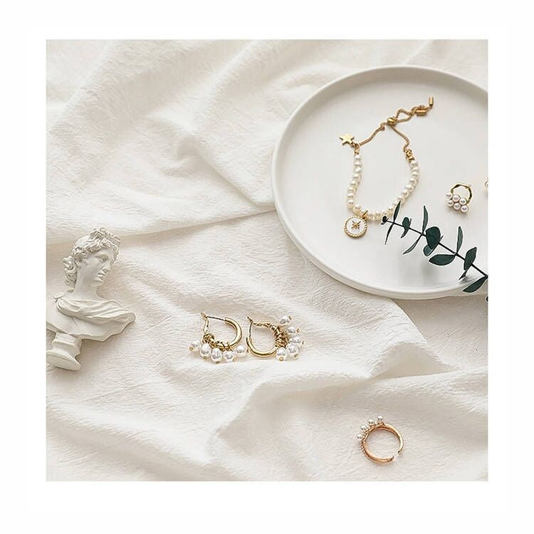 140 x 200cm Encrypted Texture Cotton Photography Background Cloth(White) - free shipping - PMC TechLife - Order now!