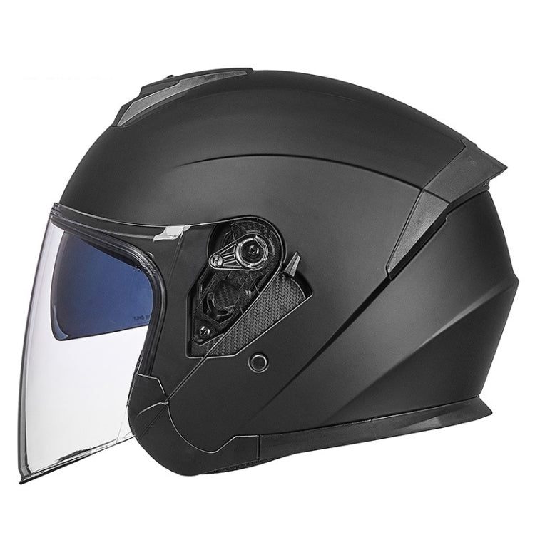 GXT Electric Vehicle Four Seasons Sun Protection & Windshield Double Lens Helmet, Size: XL(Matt Black) - Helmets by GXT | Online Shopping South Africa | PMC TechLife | Buy Now Pay Later Mobicred