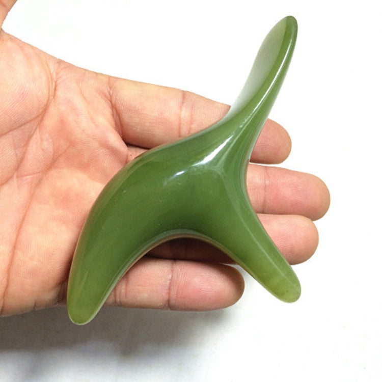 Secret Wax Triangle Sparrow Massager Point Pressing Point Meridian Stick(Green) - free shipping - PMC TechLife - Order now!