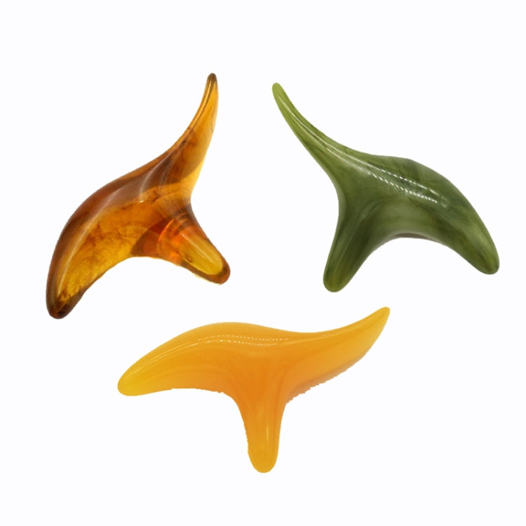 Secret Wax Triangle Sparrow Massager Point Pressing Point Meridian Stick(Amber) - free shipping - PMC TechLife - Order now!