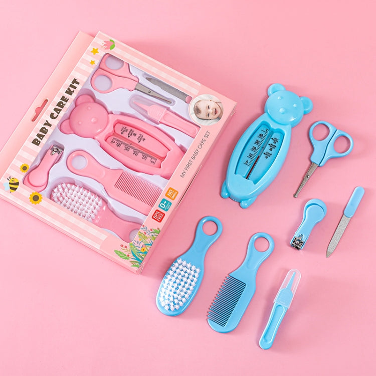 7 in 1 Baby Care Set Baby Daily Cleaning Tools Kit(Blue) - Baby Care by PMC TechLife | Online Shopping South Africa | PMC TechLife | Buy Now Pay Later Mobicred
