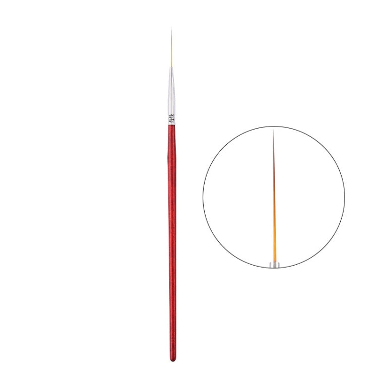 No.5 2.4cm Nail Fine Line Pulling Pen Color Painting Flower Pen Fine Outline Nail Art Pen - Nail Art Equipment by PMC Jewellery | Online Shopping South Africa | PMC Jewellery | Buy Now Pay Later Mobicred