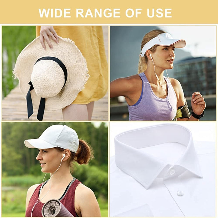 10pcs /Pack Disposable Self-Adhesive Sweat Pads T-Shirt Neck Collar Hat Absorbent Sticker 25cm - free shipping - PMC TechLife - Order now!