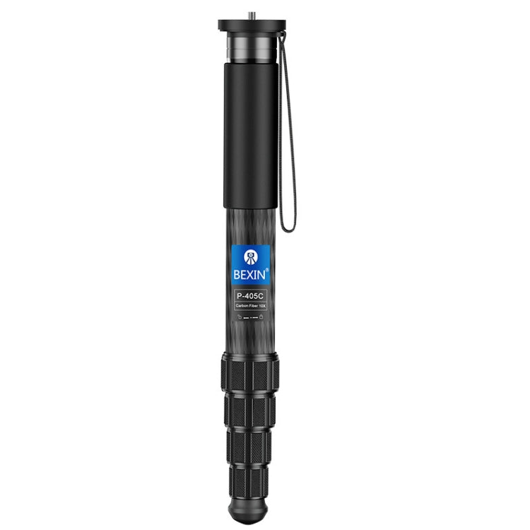 BEXIN P405CF-S Carbon Fiber Monopod Travel Shooting Mobile Phone Live Selfie Bracket Retractable Portable Monopod - free shipping - PMC TechLife - Order now!