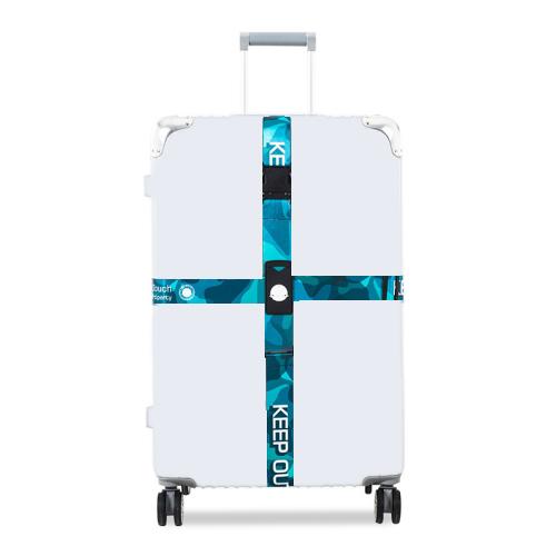 Luggage Cross Customs Lock Binding Strap, Color: Keep Out Blue (Ordinary) - free shipping - PMC TechLife - Order now!