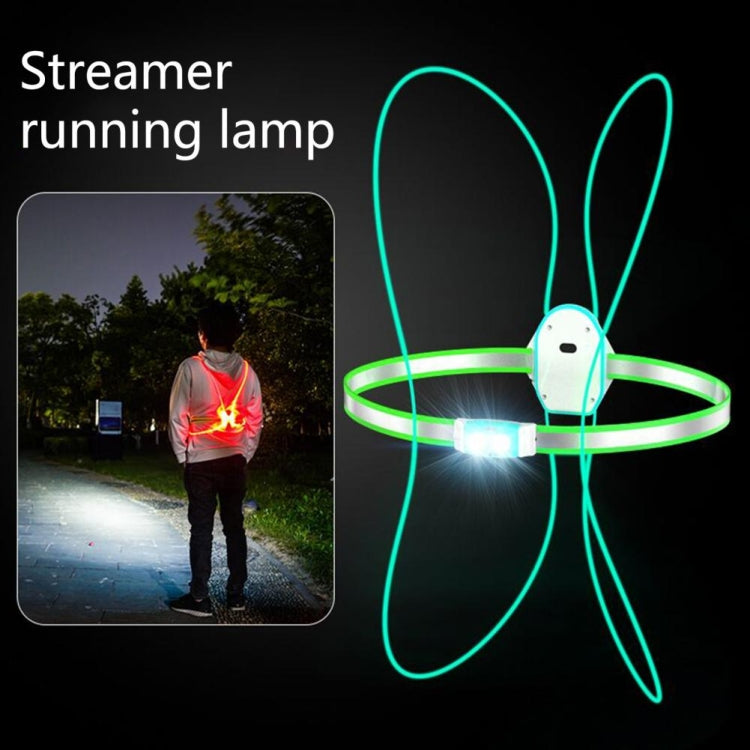 USB Rechargeable Running Light Strap Chest Light(Blue) - free shipping - PMC TechLife - Order now!