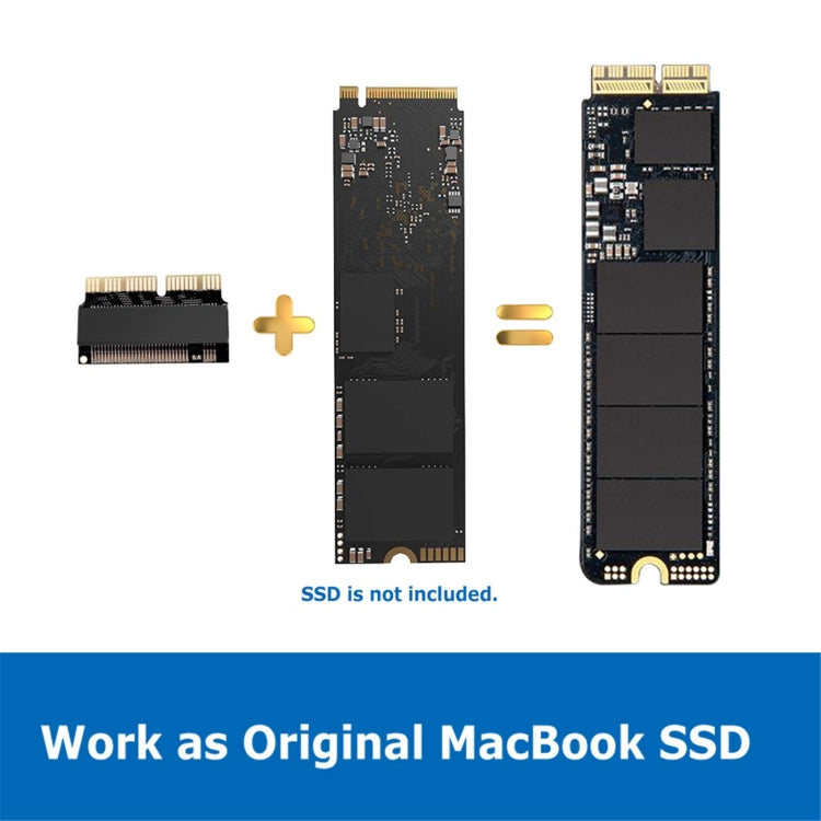 M.2 PCIE NVME SSD Adapter For MacBook Air Pro Retina Mid 2013-2017(Green) - Others by PMC TechLife | Online Shopping South Africa | PMC TechLife