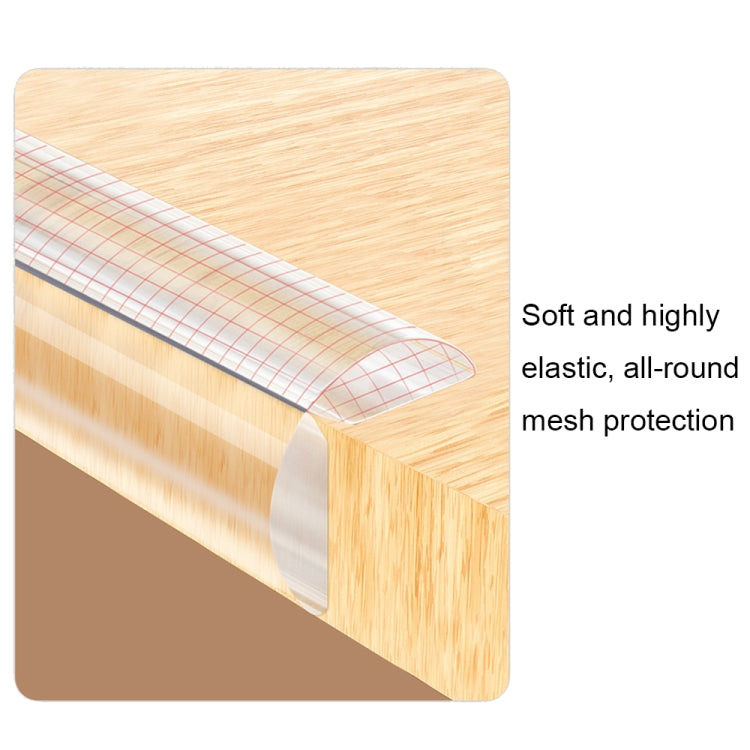 PVC Household Transparent Anti-collision Strip Furniture Soft Edge Protector, Specification: 1 cm x 1 m - Safety Equipment by PMC TechLife | Online Shopping South Africa | PMC TechLife
