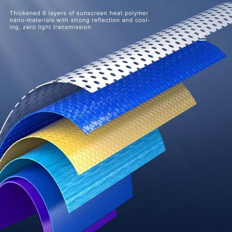 70-135cm+ 4 Mesh Side Curtain Car Front Windshield Retractable Sun Protection Sunshade Curtain - free shipping - PMC TechLife - Order now!