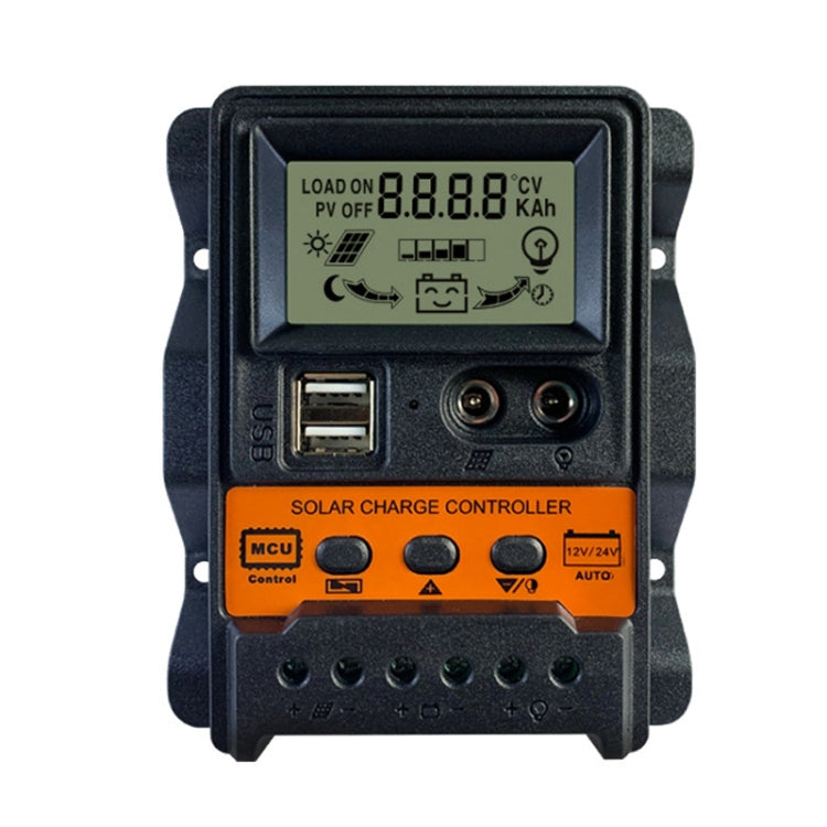 Dual DC Current 12V/24V Solar Controller LCD PWM Photovoltaic Power Generation Controller(20A) - Others by PMC TechLife | Online Shopping South Africa | PMC TechLife | Buy Now Pay Later Mobicred