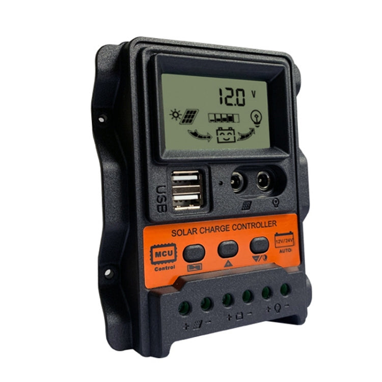 Dual DC Current 12V/24V Solar Controller LCD PWM Photovoltaic Power Generation Controller(30A) - Others by PMC TechLife | Online Shopping South Africa | PMC TechLife | Buy Now Pay Later Mobicred